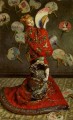 Camille Monet en costume japonais Claude Monet